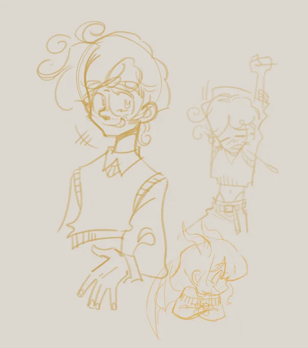 here have a treat. or a curse if you hate itim fine with how bishop turned out in the ref pic but richard looiks not so good so womp womp 