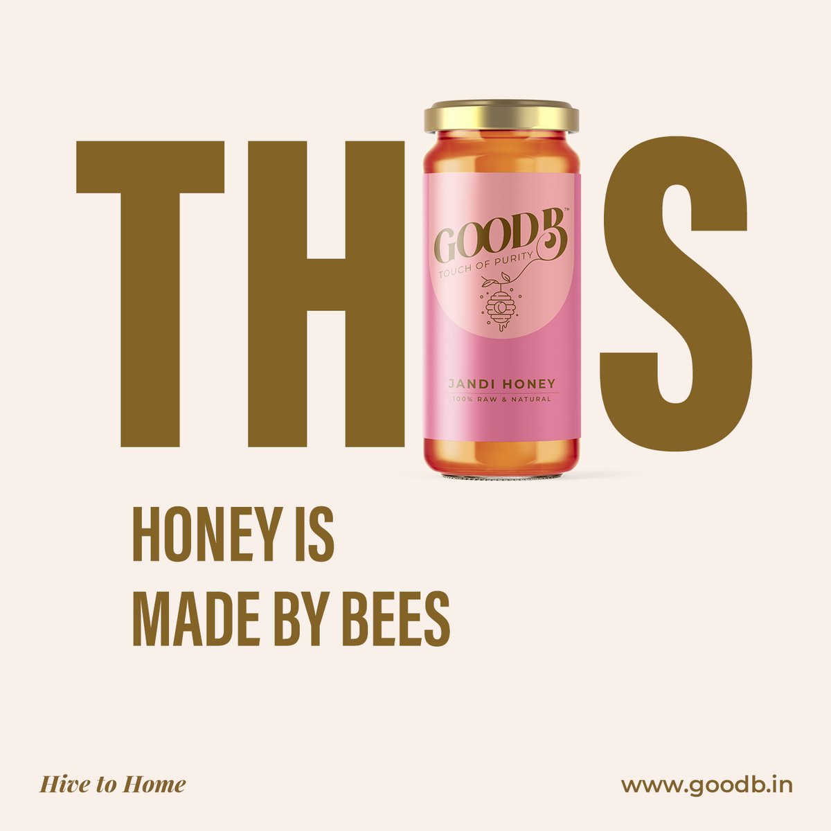 goodbfoods's tweet photo. GOODB honey is purely and naturally made by bees and packed by GOODB.
#goodb #goodbfoods #goodbhoney #honey #jandihoney #rawhoney #purehoney #nmrcertified #unadulterated #natural #organic #purity #onlineshopping #ecommerce #onlinestore #onlineshop #branding #healthyfood https://t.co/6t342RyXcz