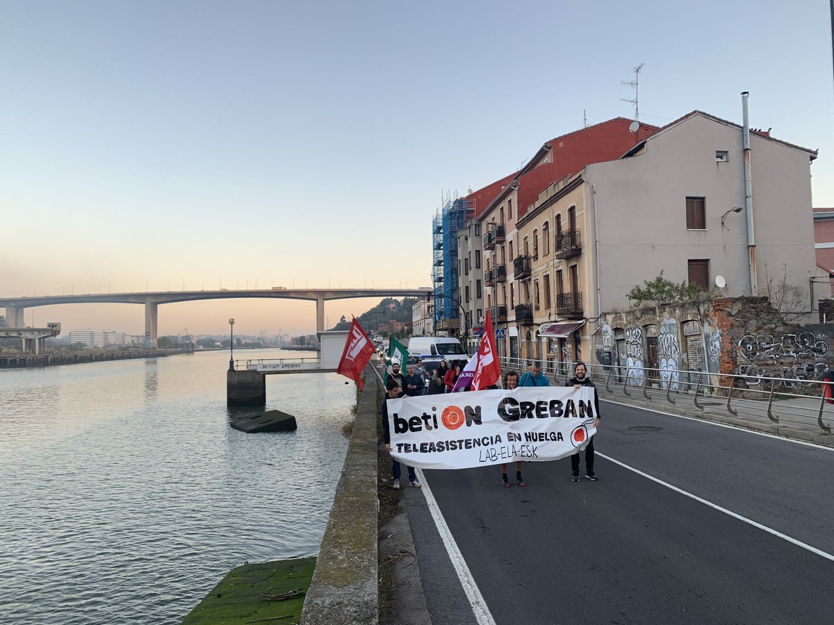 BetiOnGreban's tweet image. ✊🏼 @BetionEJGV Telelaguntza zerbitzua borrokan!
✊🏼 El Servicio de Teleasistencia del Gobierno Vasco @BetionEJGV en lucha!

@Gob_eus @BerdintasunEJGV @B_Artolazabal @iurkullu @tunstall_es 

#TelalguntzaBorrokan
#BetiOnGreban