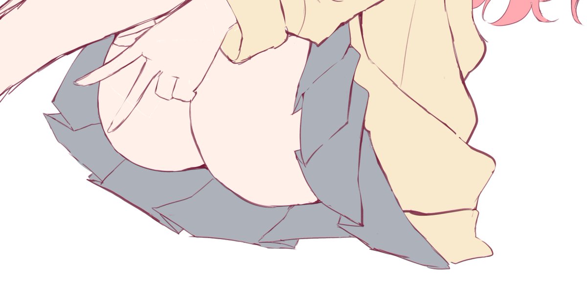 Q、足だけで今描いてる女の子を当てろ 