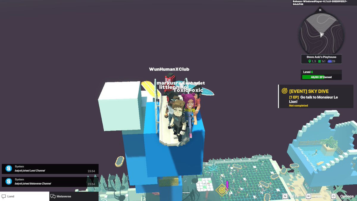 eddy3576's tweet photo. @TheSandboxGame @steveaoki I just participated in the #SandboxAlphaS3Giveaway for a chance to win 500 SAND! Found the high diving board in @steveaoki's Playhouse, check out my screenshot below!
👇 https://t.co/QKA2xz9Msp