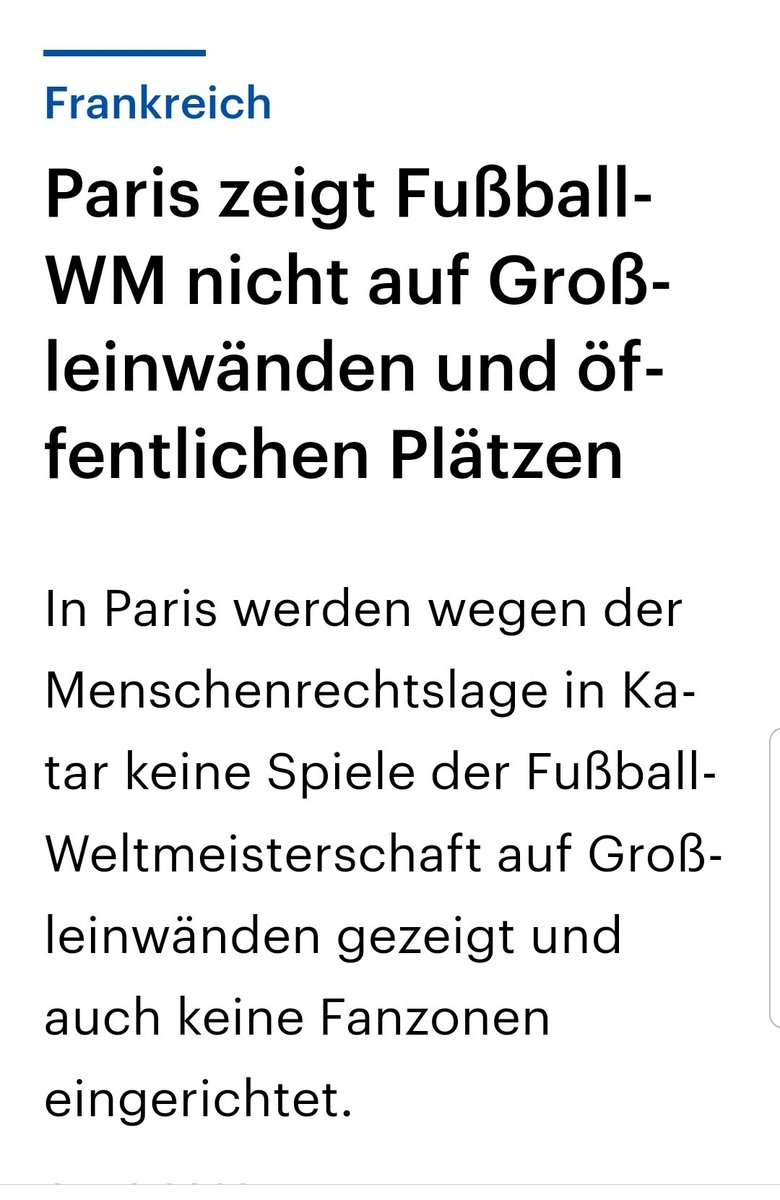 SidoKamal's tweet photo. Danke Paris! Arbeitsmigranten, religiöse Minderheiten, Journalisten und Menschenrechtler – sie alle sind in 🇶🇦 nicht sicher. 🇶🇦 tritt Menschenrechte mit Füßen und unterstützt den politischen Islam, weltweit.
Mehr unter:
https://t.co/nv6tljjCIc
@GfbV 
@IGFM_DE 
@SPORT1 
@dpa https://t.co/1U4FbdDHcF