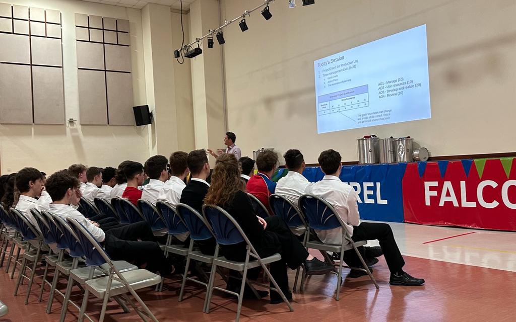 Here <a href="/stchrisbahrain/">StChrisBahrain</a>, Tuesday is EPQ-day for Year 12s. Today’s seminar was on Project Management Tools. We’re looking forward to seeing those Gantt Charts in use! #stchris6th