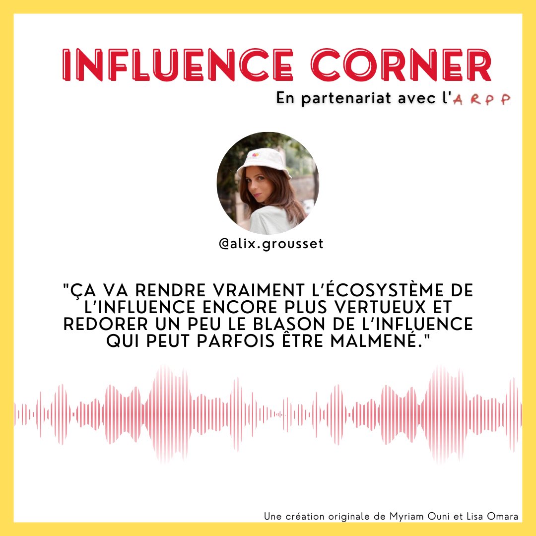 #podcast <a href="/GroussetAlix/">Alix</a> a un point très professionnel sur l’influence responsable ➡️ open.spotify.com/episode/1zxOo6…