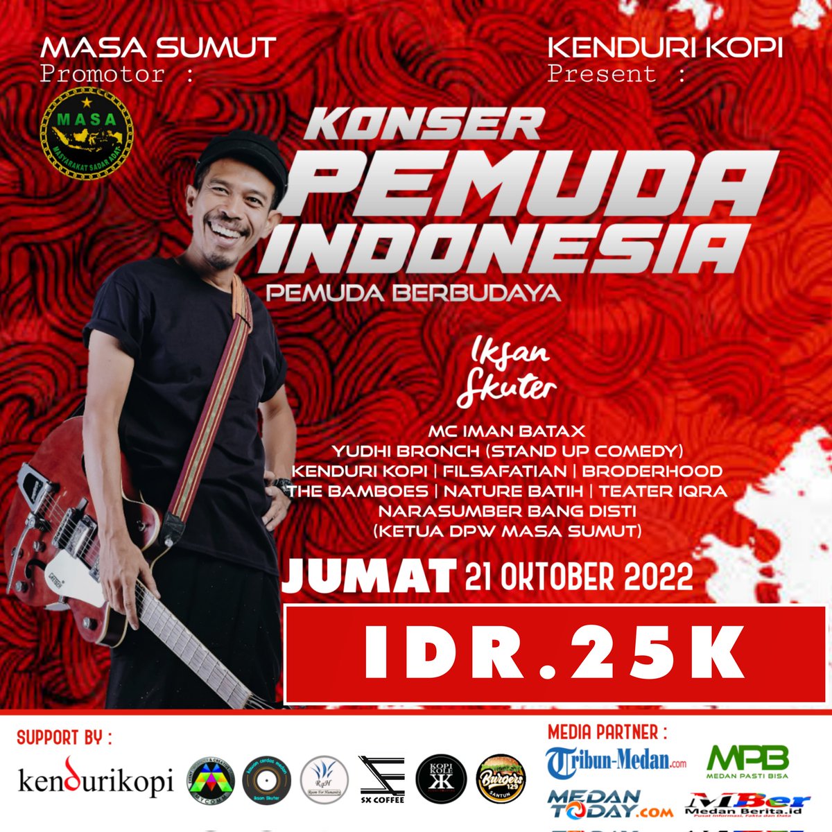 awidh22's tweet photo. Pembelian Tiket @IKSANSKUTER klik link dibawah ini. #konsermedan #Medan https://t.co/TNrKAfGo1V https://t.co/gcv5fke8Xa