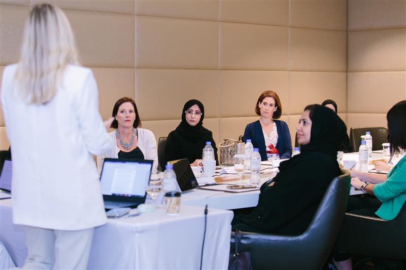 EI_MENA's tweet photo. Ireland’s Minister of State for Transport, @1Hildegarde met with senior female leaders across #Irish and #Emirati businesses during the first part of her trade visit to the #UAE. 

#Tradevisit #UAE #Minister #Business #Innovation https://t.co/OhPpvmNLN5