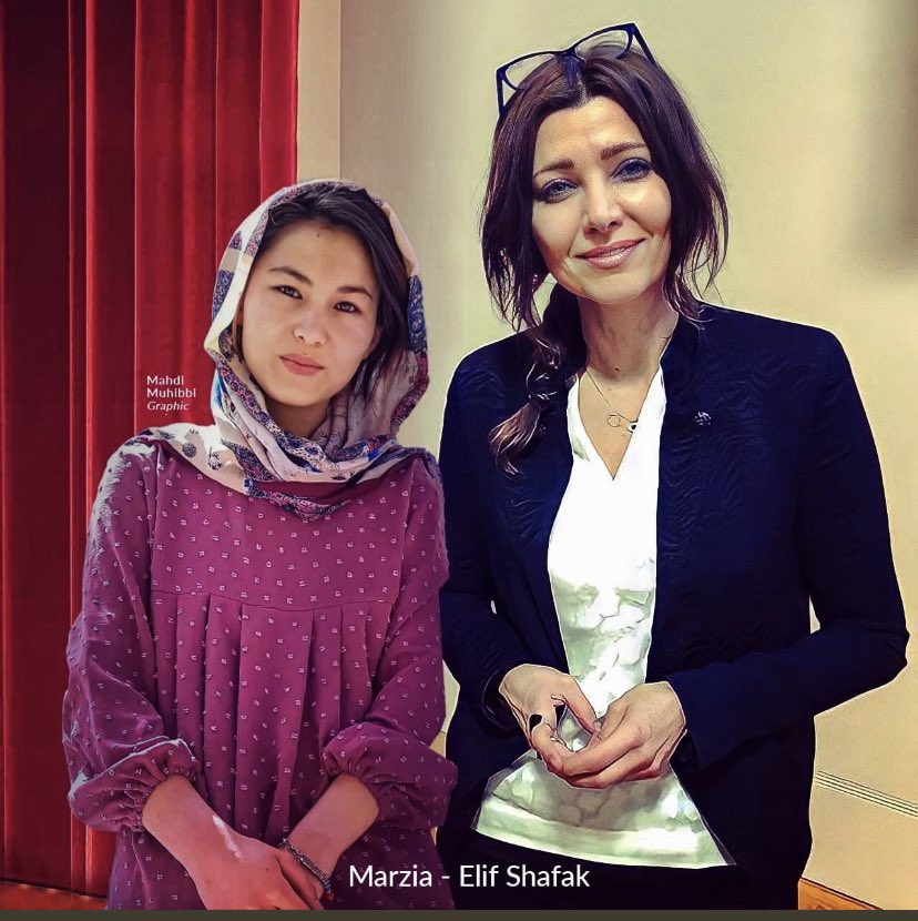 _Sadafazimi's tweet photo. بیشترین آرزو‌های من و‌ مرضیه هم‌خوانی دارد. قدم زدن از طرف شب در ‌پارک، دیدن الیف شافاک @Elif_Safak lif و نوشتن رمان. شاید روزی اسم مرا هم پهلوی‌ اسم مرضیه بگذارند و بنویسند این آرزو‌های صدف بود. 

#StopHazaraGenocide https://t.co/W42AY55uWQ