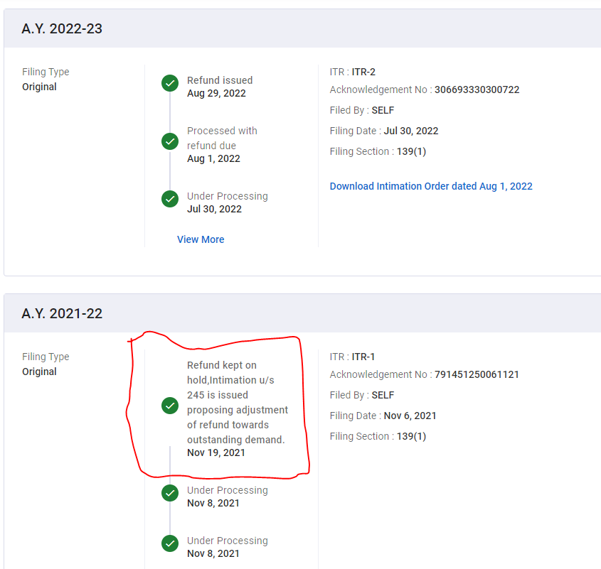 evijaythegr8's tweet photo. @IncomeTaxIndia @nsitharamanoffc @IncomeTax_APTS 
Dear Income Tax Department,

Without settling the AY 2021-2022 refund, how is AY 2022-23 is processed. From last 12 months Refund is pending , please look into it. https://t.co/0BLmvxgjtZ