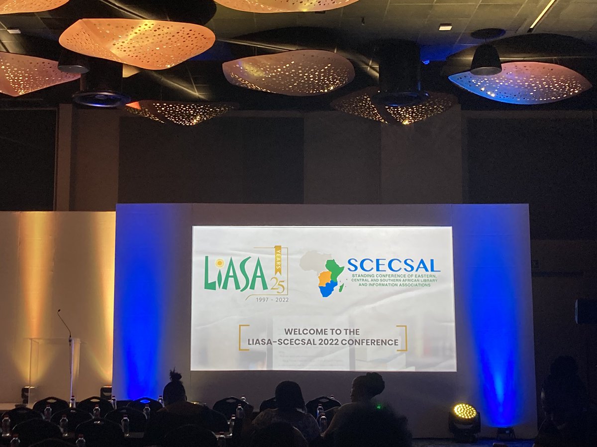 PhySciLibUWC's tweet photo. In attendance at the @LIASANews conference 2022 @liasa_maig @LiasaIctlig #UWCLibraries #PhysicsLibrarian https://t.co/pYiPwdo0AG