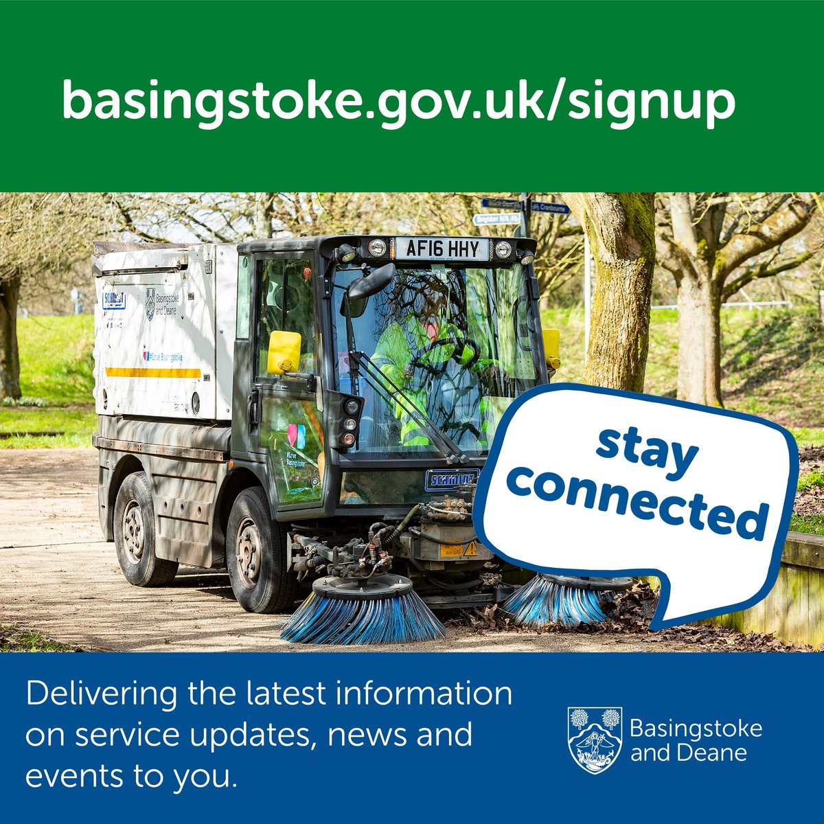 Basingstoke Council on Twitter "Worried you’re going to miss important