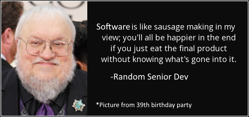 PR0GRAMMERHUM0R's tweet photo. I'll stick to the sausage making. https://t.co/kaMULYt9p7 https://t.co/yiKfipb0S0