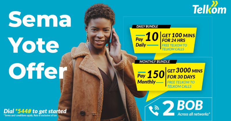 Telkom Kenya (@telkomkenya) on Twitter photo Kuna zile siku you need more minutes juu story zimeshika kabisa.  
𝗟𝗜𝗞𝗘 ❤️ or  𝗥𝗘𝗧𝗪𝗘𝗘𝗧 🔁 this Tweet to get your #SemaYote Bundle Kuna zile siku you need more minutes juu story zimeshika kabisa.  
𝗟𝗜𝗞𝗘 ❤️ or  𝗥𝗘𝗧𝗪𝗘𝗘𝗧 🔁 this Tweet to get your #SemaYote Bundle