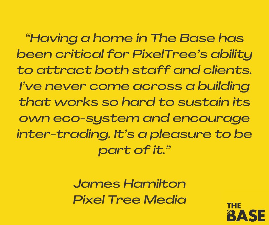 TheBaseWA's tweet image. #TestimonialTuesday

&quot;I’ve never come across a building that works so hard to sustain its own eco-system and encourage inter-trading.&quot; 

We are a community at The Base. Become apart of something. Enquire today ➡️ bit.ly/3dyZ9md

#FindYourBase #BaseConnect #Warrington
