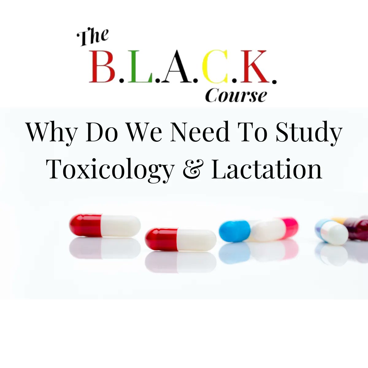 TheBLACKCourse's tweet photo. Why do we need to study toxicology &amp; lactation?

#theblackcourse #therevolutionwillbelatched #birth #lactation #accommodation #culture #kinship #blackibclc #cbe #toxicology https://t.co/TrKMbRP3yw