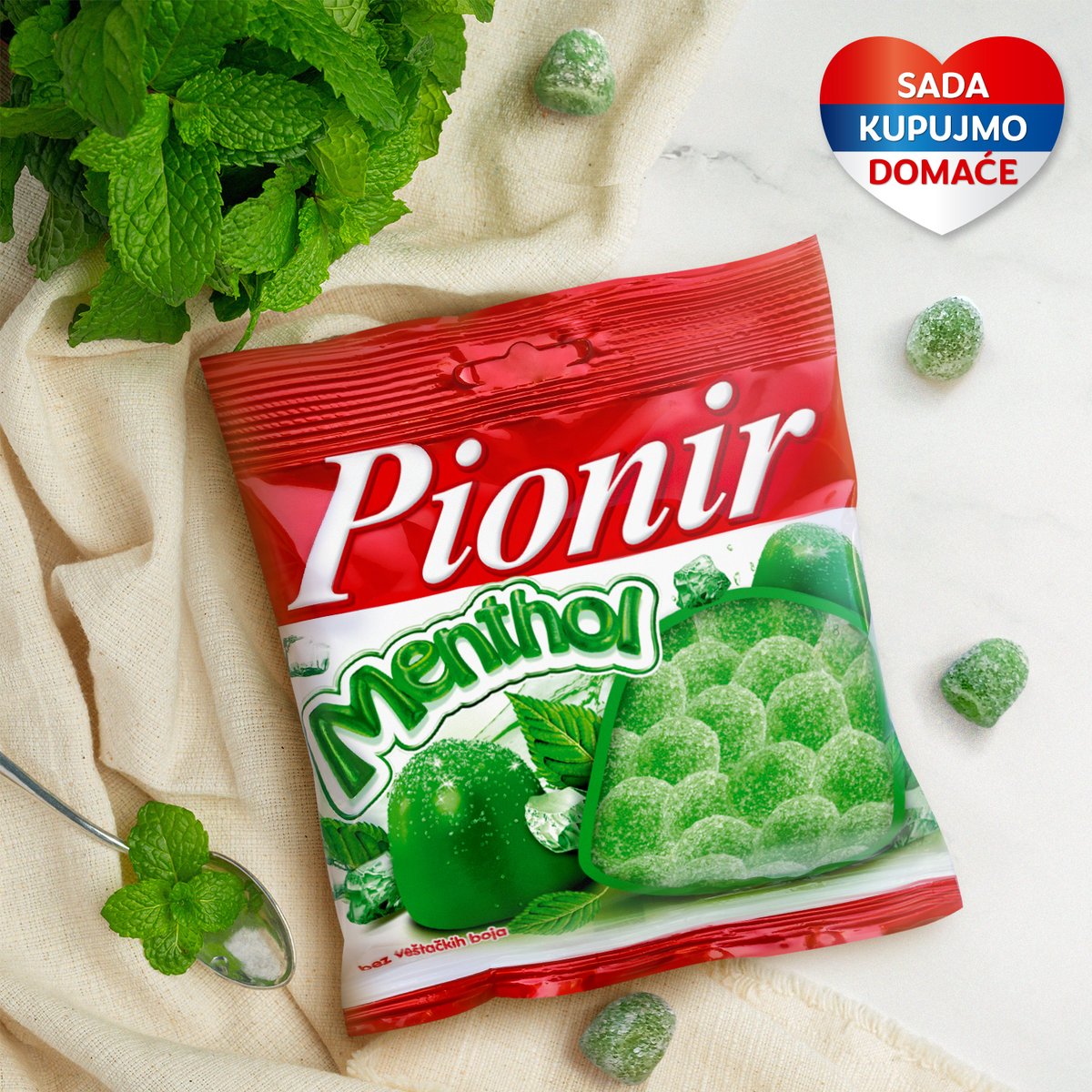 Pionir gumene bombone napravljene su od sirovina najvišeg kvaliteta i ne sadrže veštačke boje ni aditive! Sada kupujmo domaće. 👌💚🌿