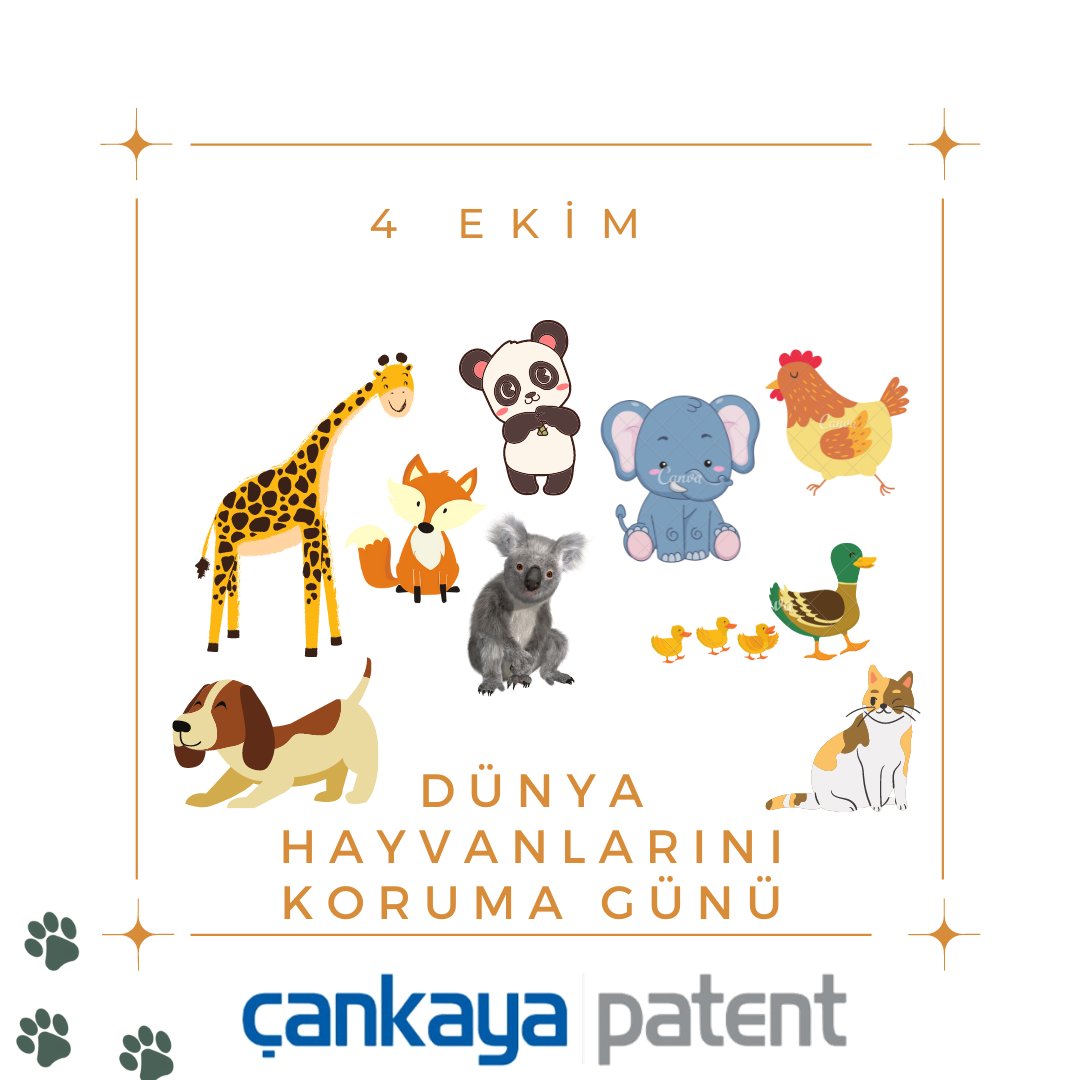Hayatımızın bir parçası olan tüm hayvanları sevelim ve koruyalım.

4 Ekim Dünya Hayvanları Koruma Günü Kutlu Olsun!

#4ekimhayvanlarıkorumagünü 
#hayvanlarıkorumagünü 
#4ekim