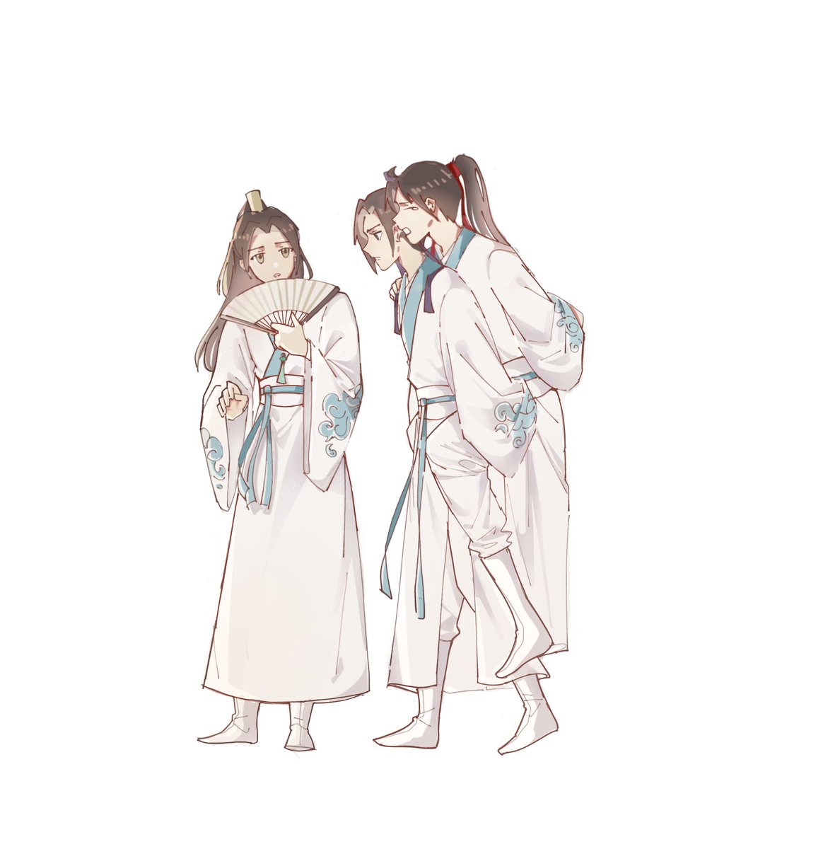 _rrreshee's tweet photo. through the years #MDZS https://t.co/RA9MZcpaGe