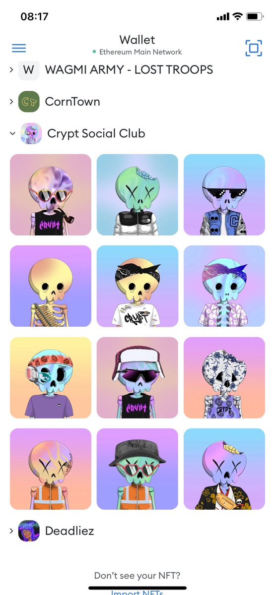 <a href="/CheCamach/">CAMACH.eth</a> <a href="/cryptsocialclub/">💀 Crypt Social Club 💀</a>