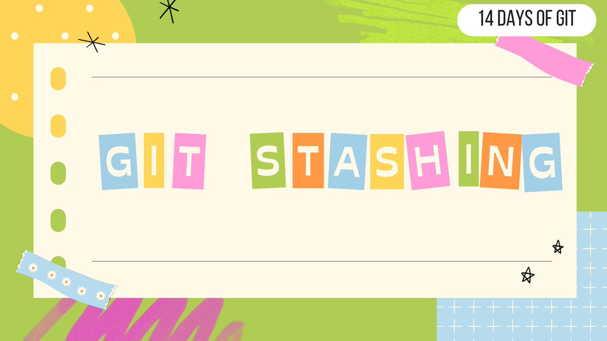 TechieLass's tweet photo. As part of my #14daysofGit learning journey I've spent some time digging into the git stash command. Understanding what it is for and how to use it.
Check out my blog post sharing what I have learnt in the thread below. https://t.co/7wqM6xrqMp