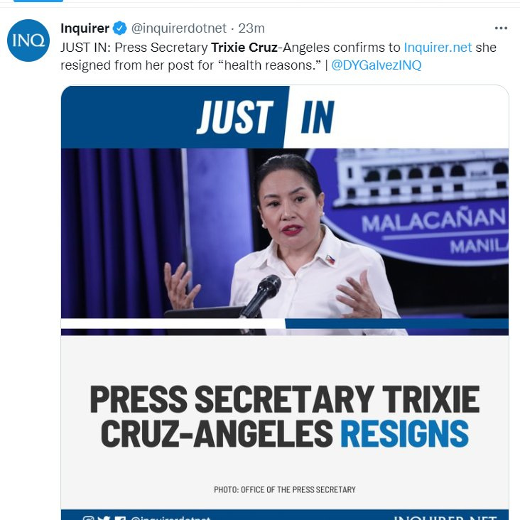 CrushMajor's tweet photo. First, it was Vic Rodriguez. Then it was Trixie Cruz.
Now, it's Jose Calida.

The boat is sinking. Group yourselves into 31 million. https://t.co/wNp3sMhqb6