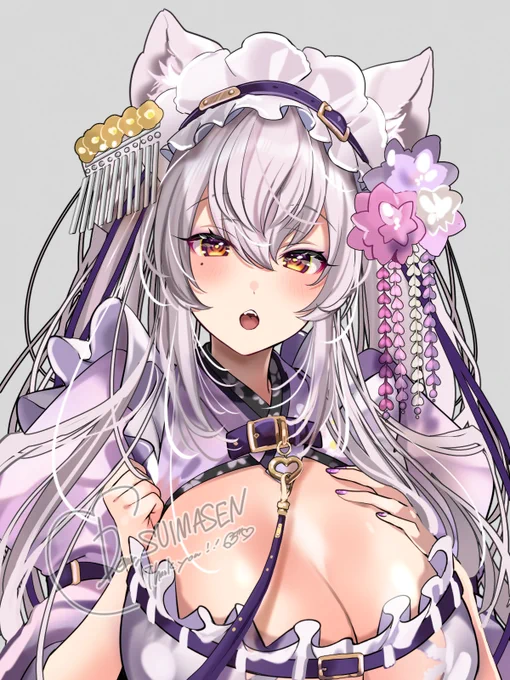 Skebありがとうございました!#みゆり絵 