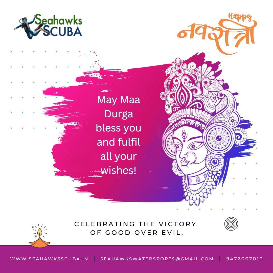 ScubaSeahawks's tweet photo. May Maa Durga bless you and fulfill all your wishes!
Happy Durga Puja 2022!

#HappyNavratri #Navratri #DurgaPuja #hinduism #durgapujakolkata #art #hindu #mahakali #mata #indian #durgapooja #durgamata #matarani #goddess #scubadiving #diving #scuba #SSI #havelockisland https://t.co/NkHuY5ty3N