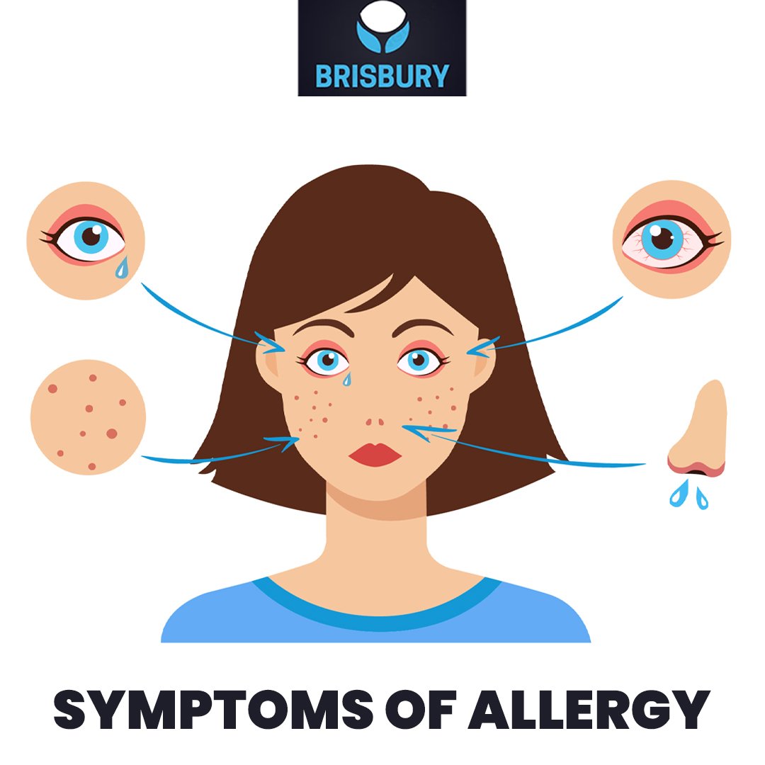 Allergy symptoms, which depend on the substance involved, can affect your airways, sinuses and nasal passages, skin, and digestive system. Allergic reactions can range from mild to severe.

#allergy #triggers #allergytriggers #skinirritation #skindiseases #precautions #brisbury