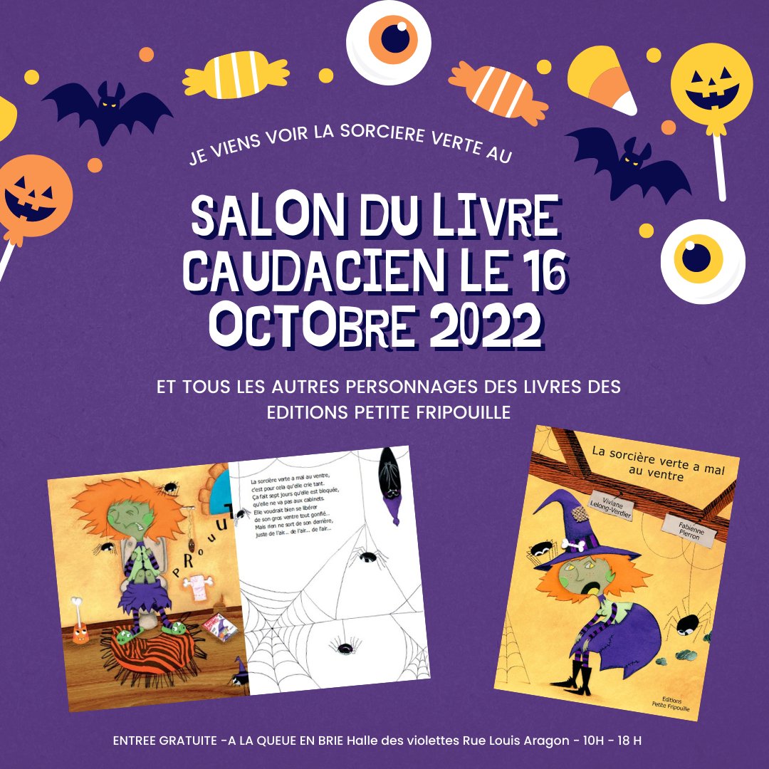 LVanGysel's tweet photo. #quelire aux #enfants pour #Halloween #Halloween2022 ? #lasorciereverte #editionspetitefripouille
Et pour la découvrir direction le #salondulivrecaudacien dans le @valdemarne_94 #bibliothequegeorgesand @sudestavenir #librairiepetiteshistoiresentreamis https://t.co/C8RhNB5ffR