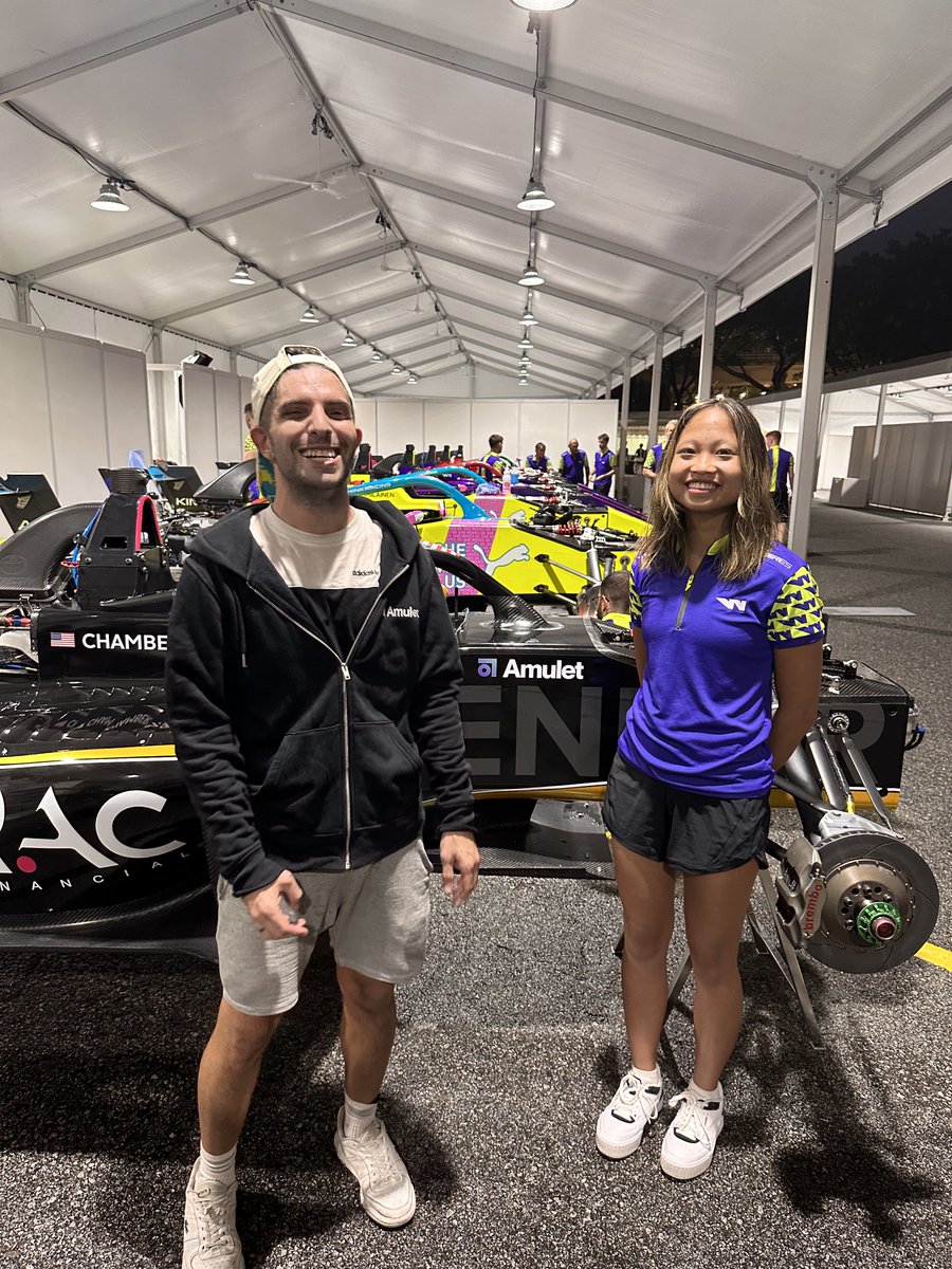 AmuletProtocol's tweet image. It was an honor sponsoring @Caitlyn_Jenner Racing cars at the Singapore Grand Prix 🇸🇬🏁

In extremely difficult conditions @JamieChadwick and @ChloeCRacing tried their hardest and still did the AmuNation proud🧿

Our logo on @SkySportsNews was the ultimate end to Launch week! 🚀