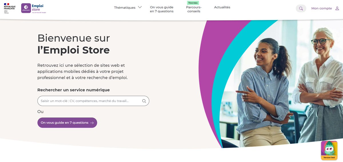 Véritable couteau suisse de la recherche d’#emploi avec 240 #services numériques, l’Emploi Store fait peau neuve : refonte visuelle, nouvelle page d'accueil, meilleure contextualisation, des parcours conseils pour guider les utilisateurs

👉 emploi-store.fr/portail/accueil #TousMobilisés