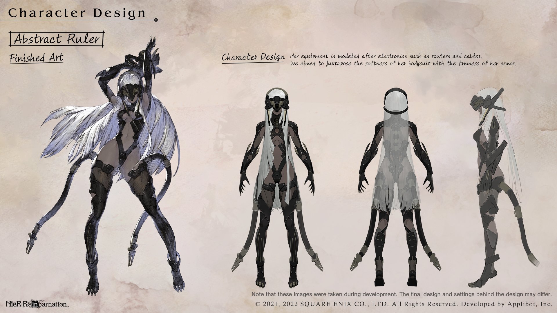 NieR Reincarnation Concept Art & Characters