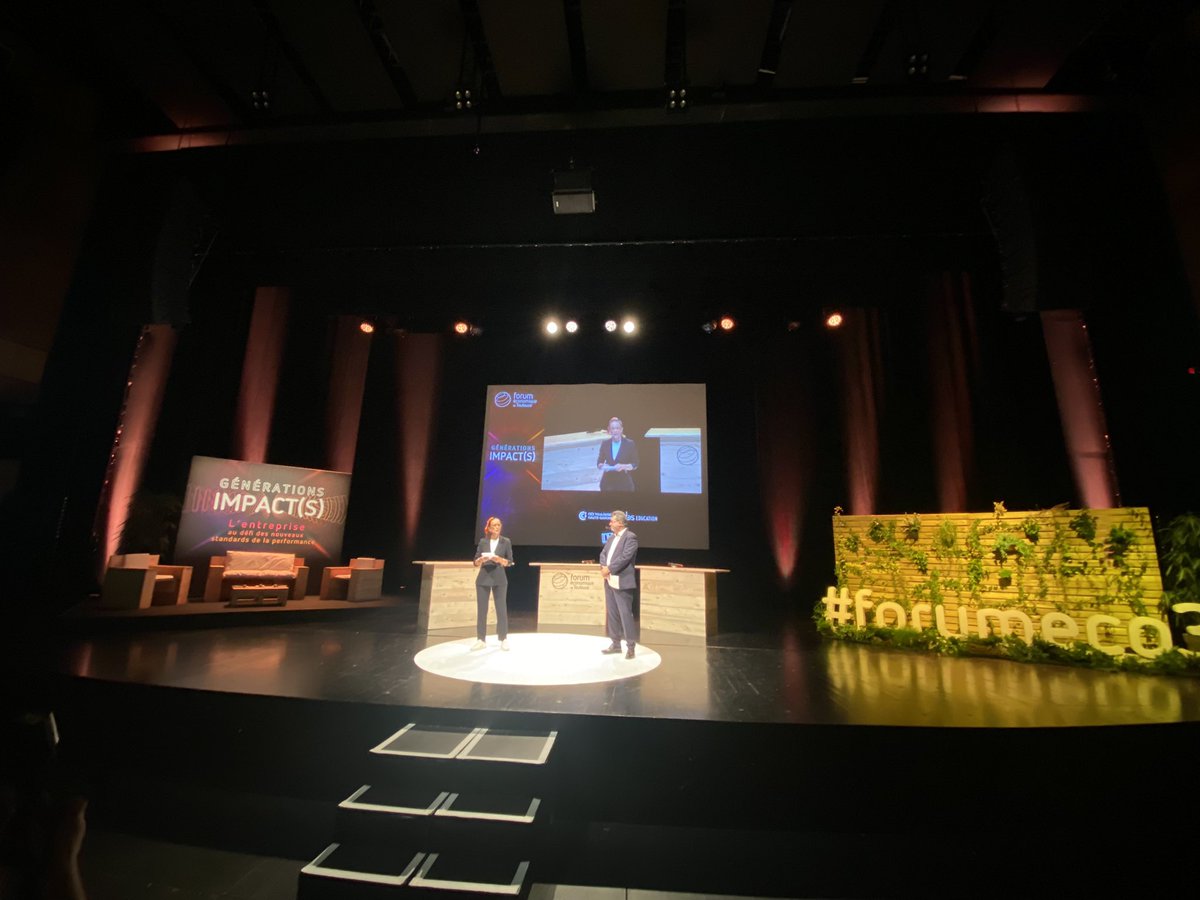 izahardy's tweet photo. « Générations impact(s)» : ouverture du Forum économique de la @CCI31 et @tbs_education avec comme fil rouge la nécessaire mutation de nos modèles économiques face aux urgences climatiques #Toulouse https://t.co/nSWsS83tLU
