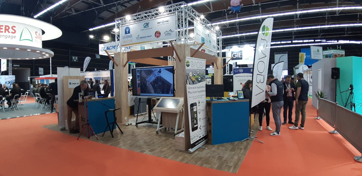 AgrOnov_'s tweet photo. C'est parti pour le @SommetElevage !!! La Grange a #innovations vous accueille Hall 1 Stand C23 pour découvrir les nouveautés pour l'#Élevage !!! 15 #startups à rencontrer
Avec @agriechange @Amiroy56520793 @ener_bio_flex @Karyon_food #pageup
Cc @Credit_Agricole @VEGEPOLYSVALLEY https://t.co/Q1hlX69hfg