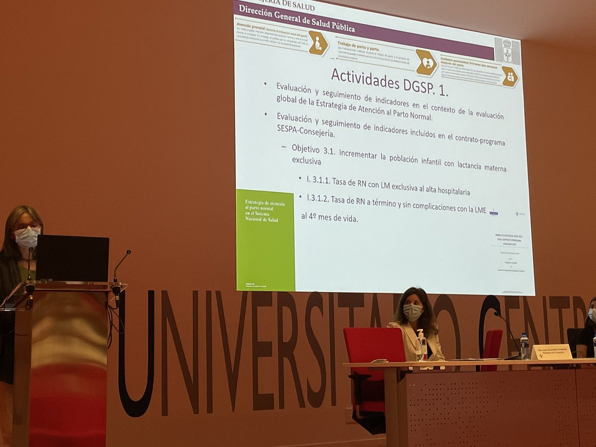 martaelr's tweet photo. Inés Zamanillo nos presenta algunas de las actividades que se llevan a cabo desde la Dirección General de #SaludPublica en #Asturias.
El @HUCA_Asturias lidera algunos de los indicadores ( Inicio precoz y #LactanciaMaterna exclusiva al alta) #SMLM2022 #SMLMASIV https://t.co/T7YCUjhHQW