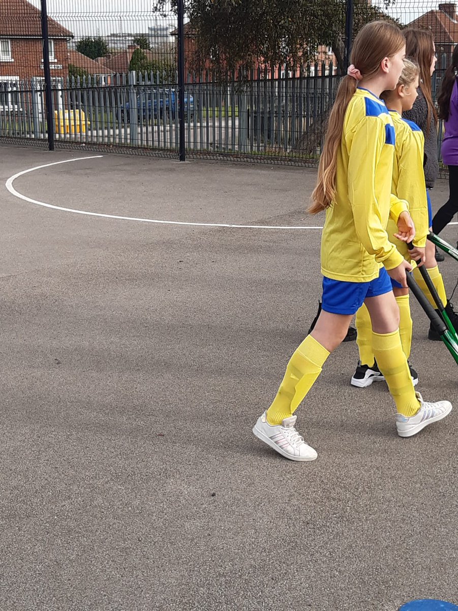 DeneSport's tweet photo. Another great morning of competitive sport for our Y5/6 children. They all had a fantastic time at the girls @LiveandLearnPE hockey morning. @eastdene_ https://t.co/0fvehPo1iy