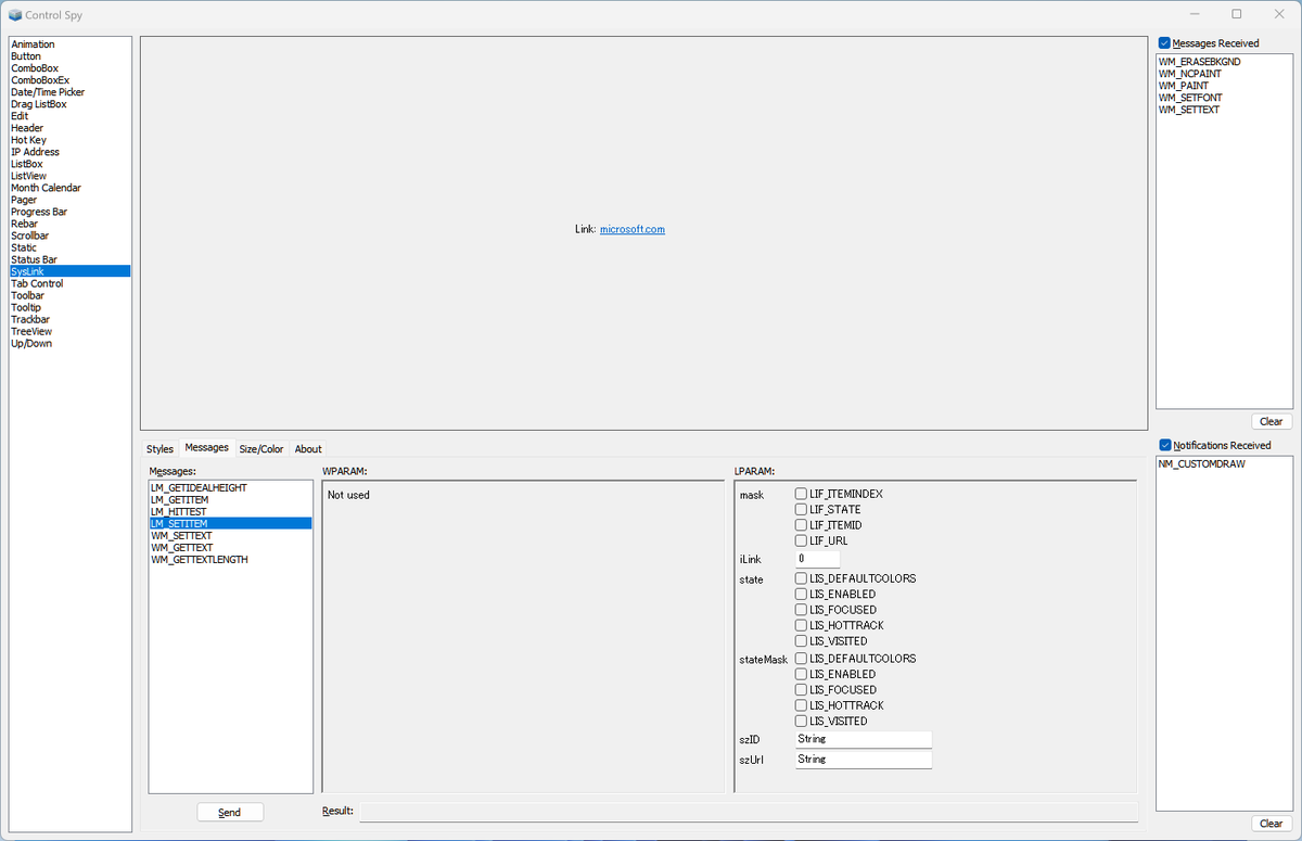 YUZRANIUM's tweet photo. #HSP3 #vscode #プログラミング初心者 #win32API
ControlSpyなるものを見つけてしまった
コモンコントロールのチートシート的なやつ?
HSP3でツール系やっている人に需要ありそう
ポチポチするだけで動作確認できる https://t.co/qnBOOhCgCr