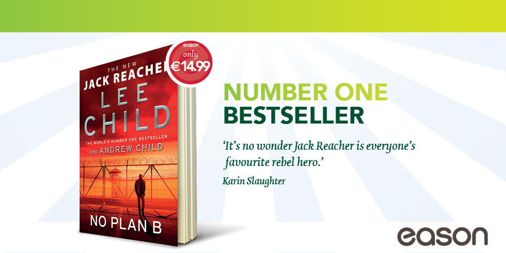 🥇There's a new Number One Bestseller!🥇 No Plan B One tragic event. Two witnesses. Two conflicting accounts. One witness sees a woman throw herself in front of a bus. The other witness is Jack Reacher. What are you waiting for? easons.com/No-Plan-Lee-An… @PenguinIEBooks
