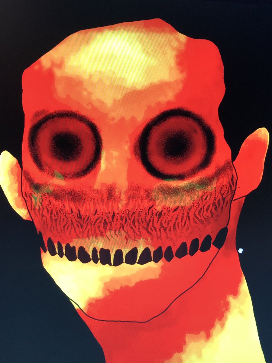 Still_Witt's tweet photo. Currently working on a horror drawing and I want to share some variations while I work out where to go from here (I am so sorry if you see these at night) https://t.co/GTzcfMGhMm