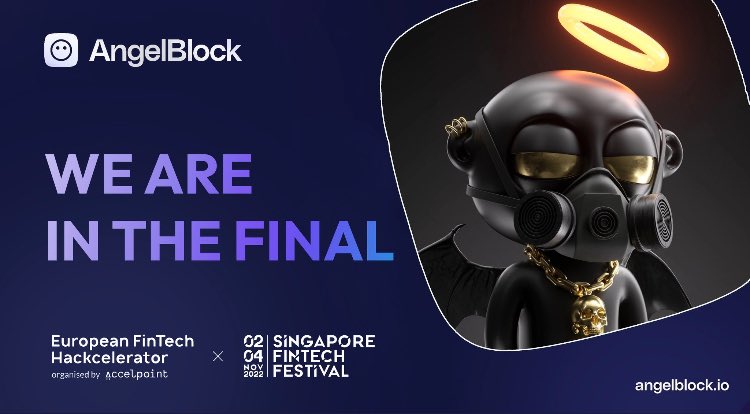 LeBlanc34475340's tweet photo. @AngelBlock_io is in the final of #efhack2022 among other amazing Web3 projects and our friends from  @Aleph__Zero &amp; @redstone_defi !🔥See you all during our pitching session at #SingaporeFintechFestival2022 Graphics @dallocrypto https://t.co/TTraoCyO7Y