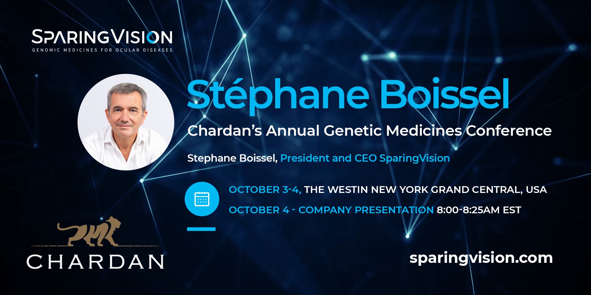 SparingVision on Twitter "Our CEO Stephane Boissel is back in New