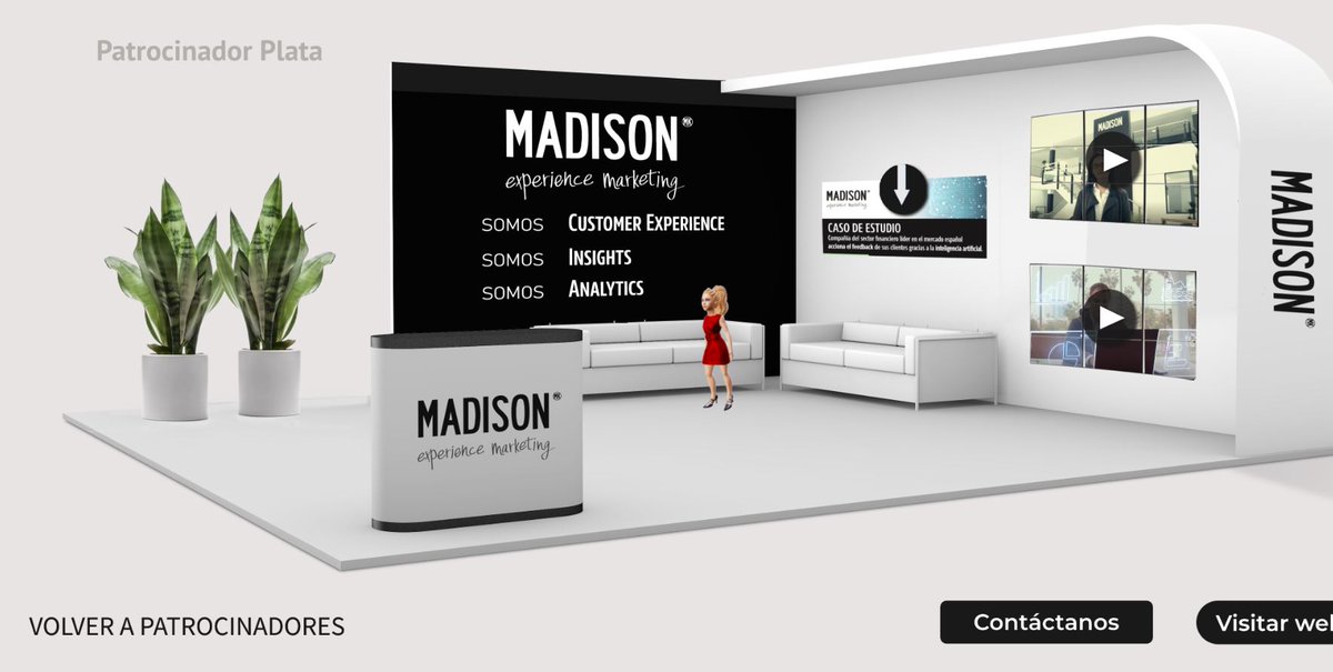 ¡Ya en el #CongresoDEC de <a href="/Asociacion_DEC/">Asociación DEC</a>! 

🎈 Aportaremos nuestro expertise en #ExperienciadeCliente y #ExperienciadeEmpleado, en el #Metaverso

¡También puedes visitar nuestro stand virtual!

👉asociaciondec.org/eventos/congre…

🥈Orgullosos patrocinadores plata