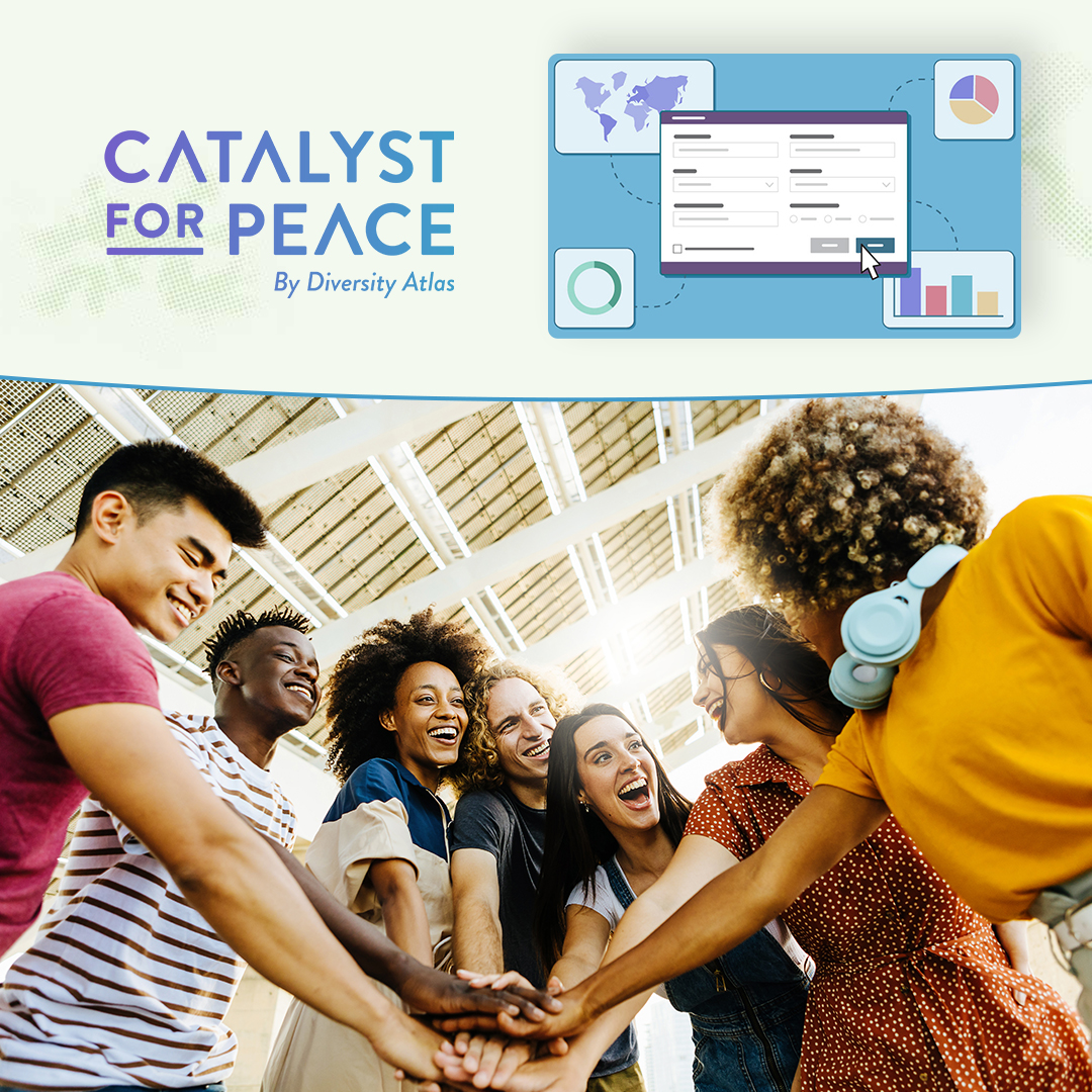 CatalystPeace's tweet image. What is @diversityatlas ? 🤔

It’s a tool that helps us bring on social cohesion, mutual understanding, and peace! 

Support institutions that have added Diversity Atlas to their centres! 💪