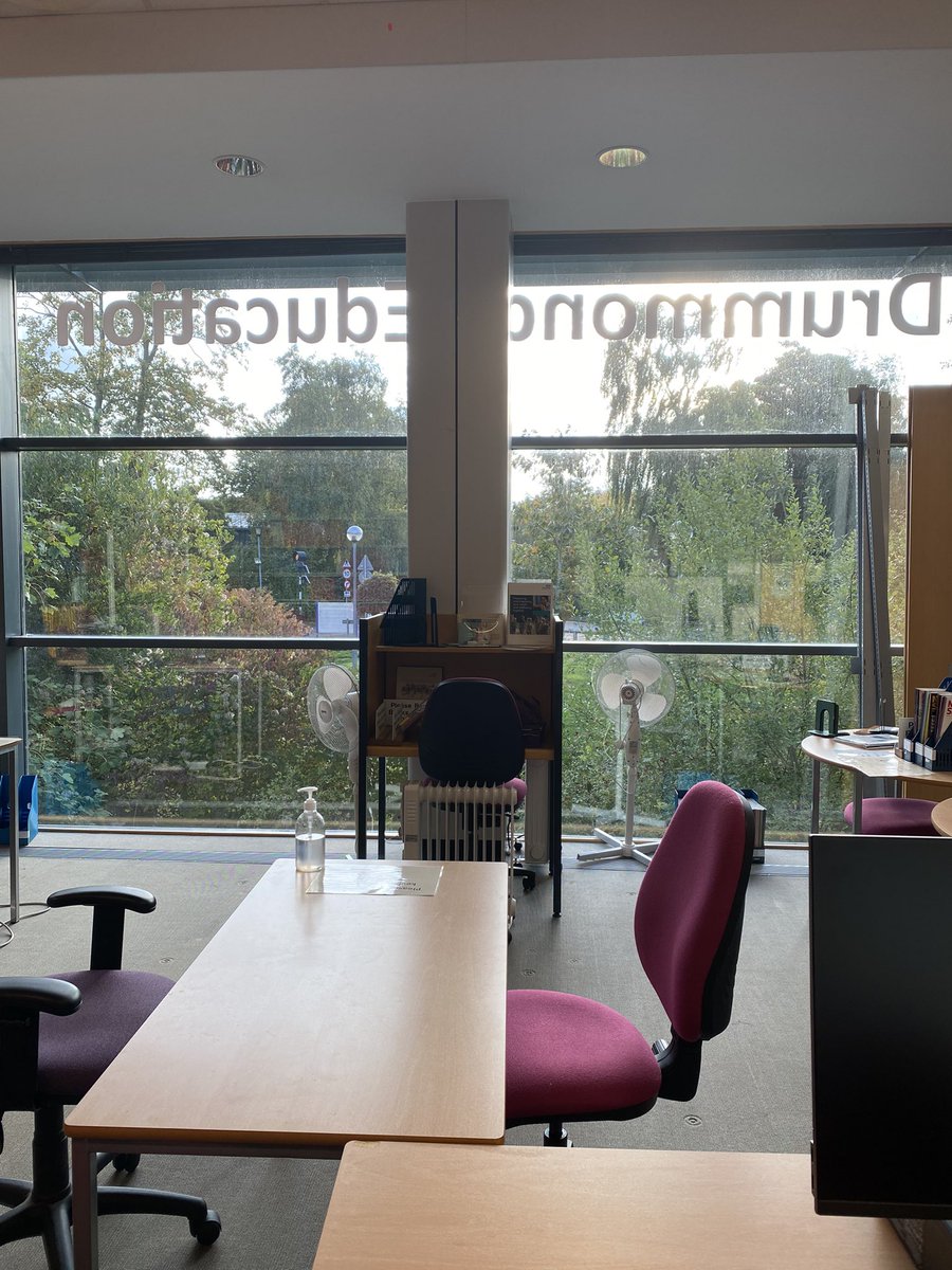 And so it begins! Estates and Portering have started to remove shelving and furniture ready for the installation of our new shelving on Monday, already the space looks bigger and the new, lower shelving will make a huge difference. Phil and I are so excited!