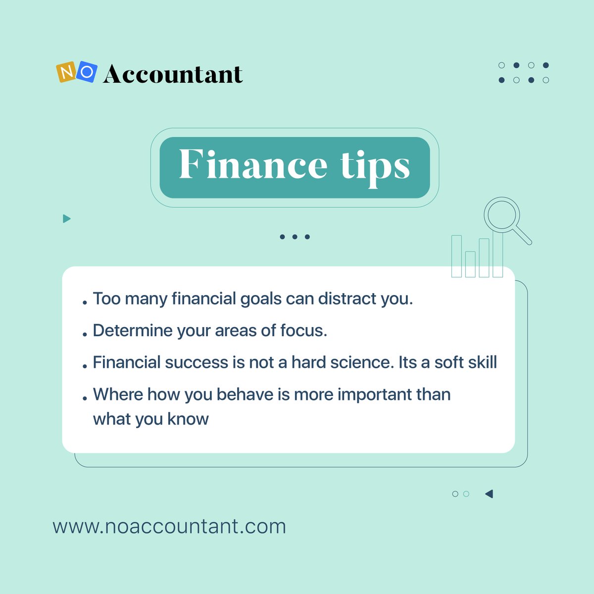 noaccountant's tweet photo. 4 Finance Tips | That You Should Keep
in Your Mind
Visit: https://t.co/L6hMnxbrst
#financetips #financeplan #business #businessfunding
#financialstrategy
#businesstips #financeconsultant #accounting
#bookkeeping #accountingfirm #india https://t.co/m1ZOH1TmIy