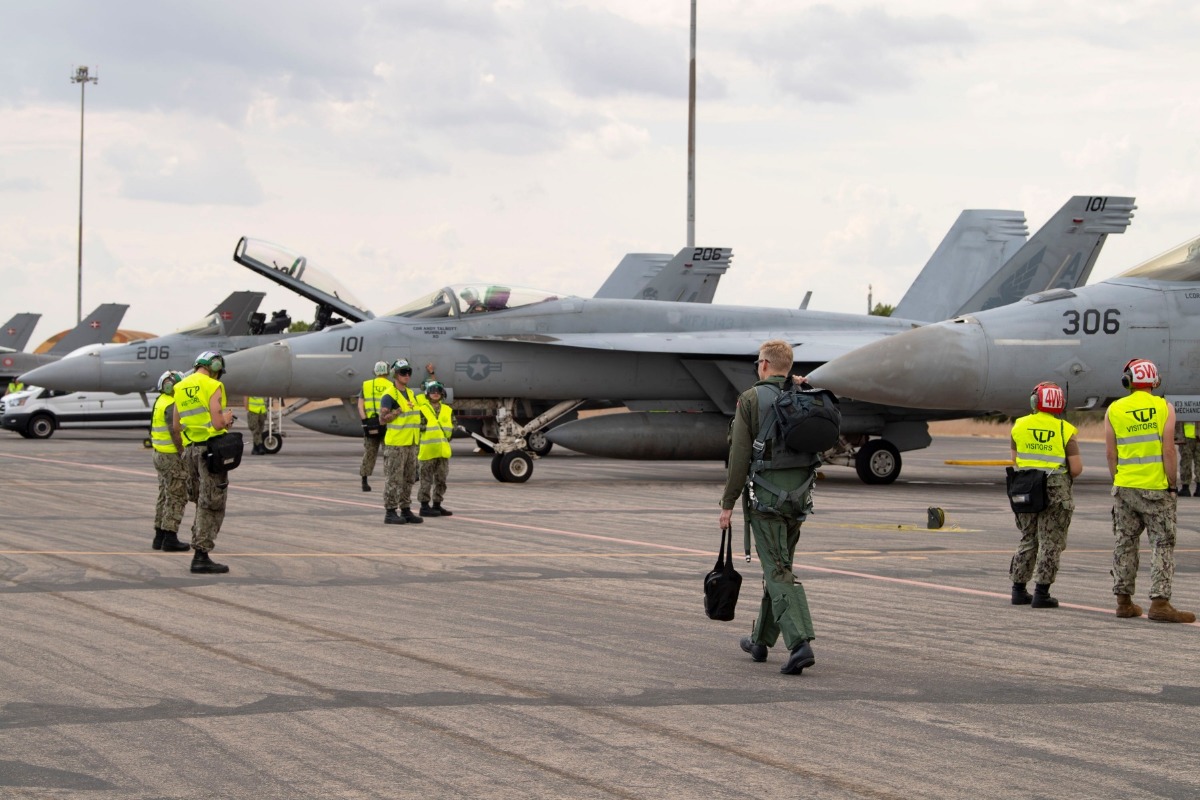 #NATO pilot school continues its fighter Tactical Leadership Programme training. With personnel from🇧🇪🇩🇰🇫🇷🇪🇸🇺🇸 One major aspect was the continued integration of modern 5th gen fighter aircraft in common tactics, techniques and procedures Read more ac.nato.int/archive/2022/T…