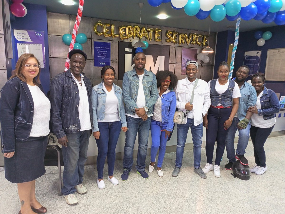 imbankke's tweet photo. A recap of how our staff rocked their denim yesterday as we marked the beginning of #CustomerServiceWeek2022 We are always dedicated to serving you. #IMCustomerServiceWeek2022 #CelebratingService #WeAreOnYourSide
Can you spot anyone you know? Tag them below https://t.co/r7ViOB0rWO