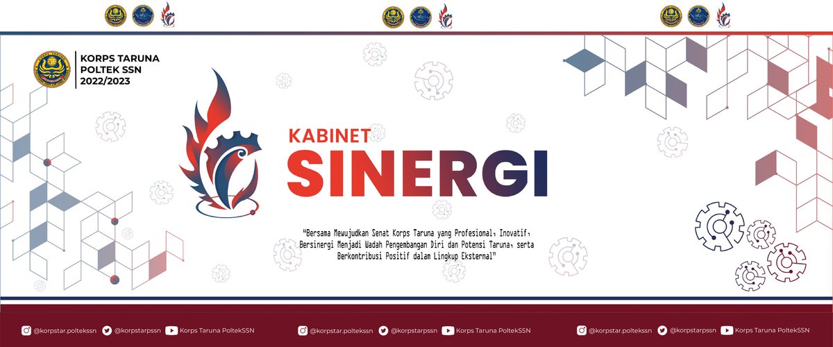 korpstarpssn's tweet photo. [KABINET SINERGI]

Kabinet Sinergi lahir untuk mewujudkan Senat Korps Taruna yang Profesional, Inovatif, Bersinergi Menjadi Wadah Pengembangan Diri dan Potensi Taruna, serta Berkontribusi Positif dalam Lingkup Eksternal

Chalita Karya Cendekia, Korps Taruna! https://t.co/29j45kCClk
