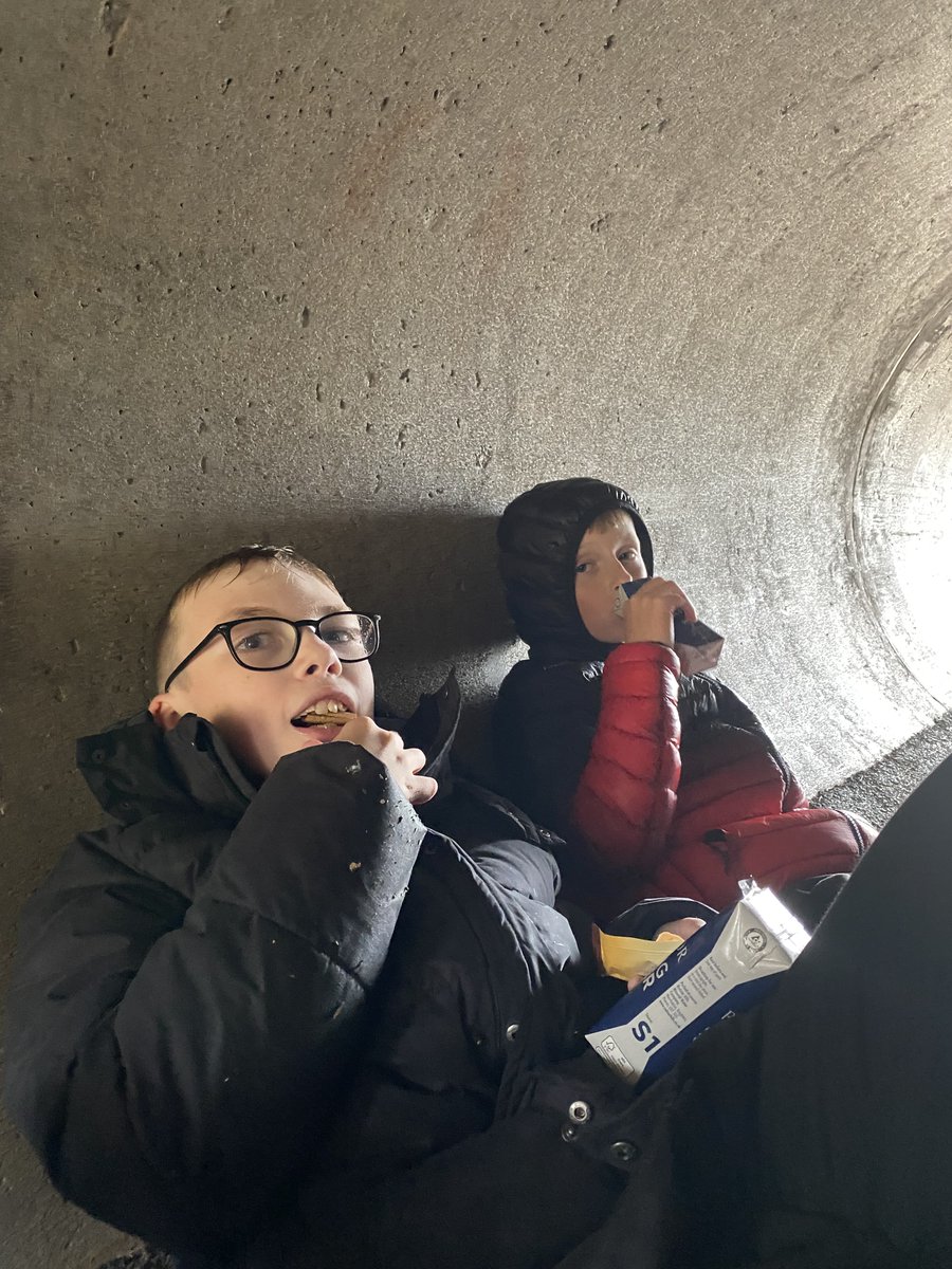 Class4CSC's tweet photo. Found a pretty good shelter for a snack yesterday afternoon! @wlconnolly https://t.co/kC77UJkl5o