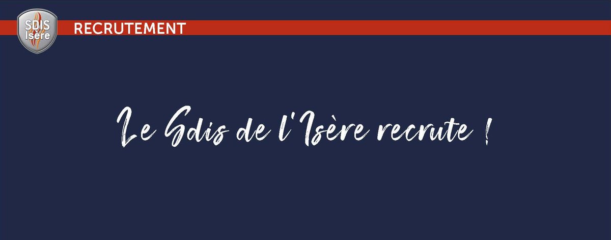 ℹ️ Le <a href="/sdis38/">Sapeurs-pompiers de l'Isère - SDIS38</a> recherche son chef de Division Métier (210 agents, 4 groupements) : il met en œuvre la politique de prévention des risques d’incendie et de distribution des secours et le règlement opérationnel. Poste à pourvoir le 1er novembre. Plus d’infos: bit.ly/3rsvty1