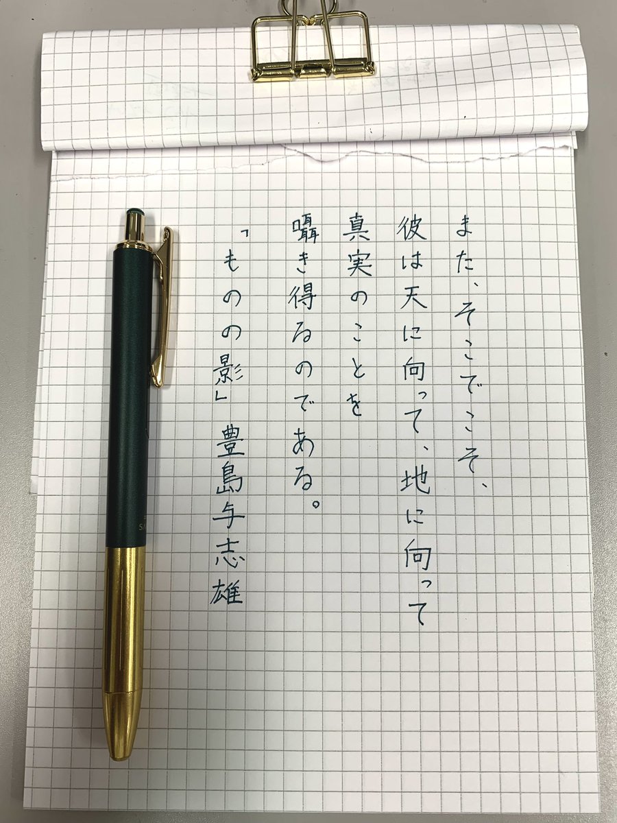 TEREchu003's tweet photo. インクはちょっと乾き辛いかも
でもペンの重心の低さと重さのバランス、インクの書き心地、色味もとてもいい‼︎
#朝活書写  #朝活書写_1089  #ZABRA #SARASA #アンティークカラー https://t.co/E9ARGC8etm